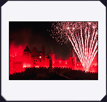 Embrasement de la Cité de Carcassonne - 3